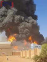 مجلس الوزراء: مصرع ٢٣ وإصابة ١٣٠ في حريق مصنع بالخرطوم 