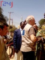 A high-level European delegation visits IDP camps in Darfur