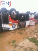 Over 20 people died in a road traffic accident, including three students