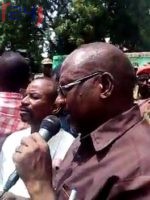 Supporters of the former regime in Nyala take to the street demanding the army to take overpower