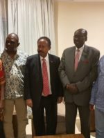 Hamdok meets Abdelwahid for the second time in Juba