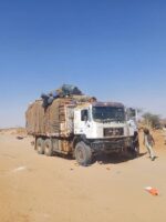 استئناف حركة المرور في معبر الرقيبات بين دارفور وجنوب السودان  