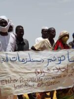 لليوم الثالث.. وقفة احتجاجية للاجئين بمخيم تولوم بتشاد