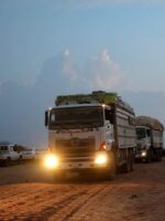 67Aid Trucks Cross Adre Bound for Tawila, North Darfur