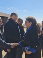 رئيسة بعثة الأمم المتحدة بليبيا  تزور اللاجئين السودانيين بمدينة الكفرة