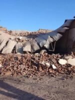 نازحون بـنيالا يحتجون على القصف الجوي للجيش السوداني
