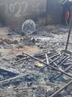 حريق يلتهم أكثر من 70 منزلًا بمخيم نازحين في جنوب دارفور
