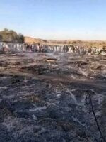 حريق يدمّر سوق بشمال دارفور
