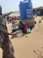 Hundreds of Displaced Families Arrive in Ad-Dabba After Fleeing El Fasher