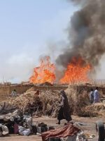 حريق يلتهم 9 منازل في نيالا ويخلّف خسائر فادحة