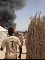 Child Killed in Fire at Displacement Camp Near Al-Dabba