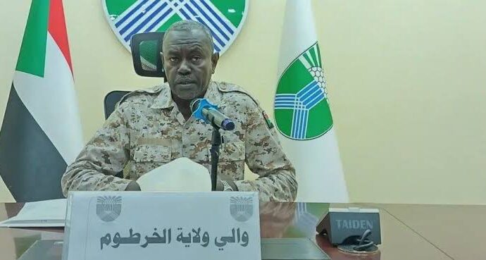 The governor of Khartoum State, Ahmed Othman Hamza