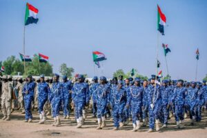 حكومة تأسيس تُخرّج دفعة جديدة من الشرطة في نيالا