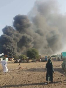مسيرة تقصف ناقلة نفط بولاية شرق دارفور