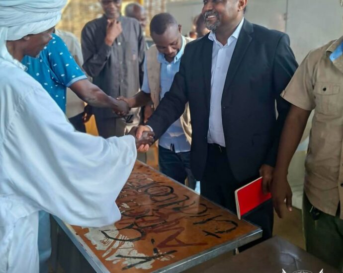 TASIS officials visits Kalma Displaced People Camp
